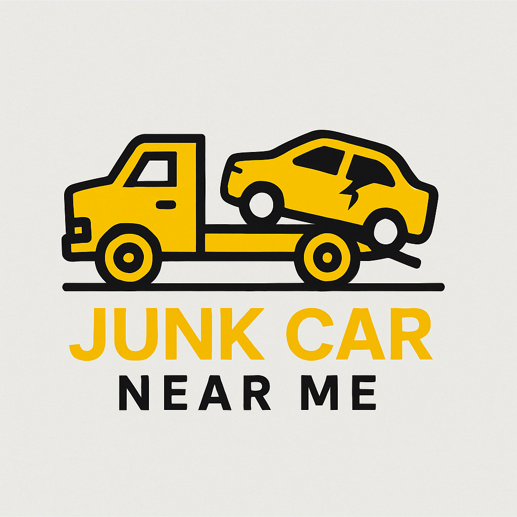 Junk Car Near Me Logo